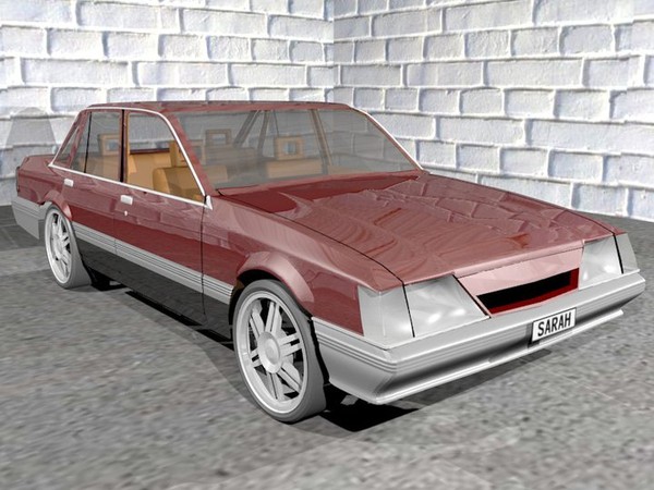 3d model of 1984 holden commodore vk - 1984 Holden Commodore VK by guardian2010