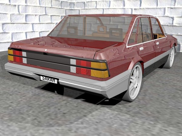 3d model of 1984 holden commodore vk - 1984 Holden Commodore VK by guardian2010