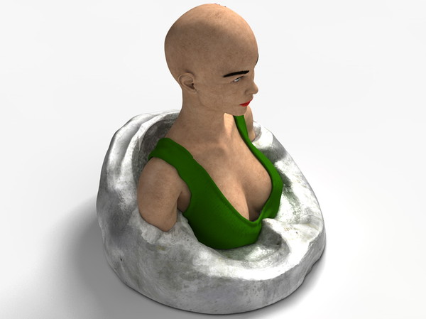 obj bust girl severe head - Girl with severe Head Injury... by scyrus