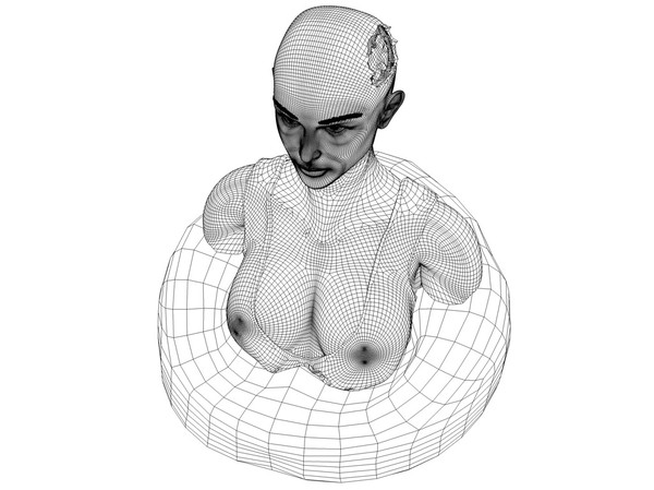 obj bust girl severe head - Girl with severe Head Injury... by scyrus