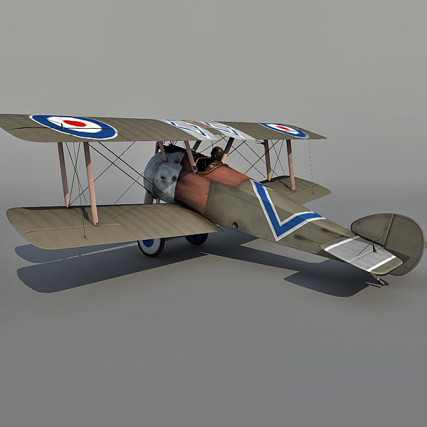 sopwith camel 3d model - Sopwith camel by Eric.Levi