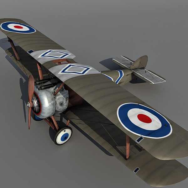 sopwith camel 3d model - Sopwith camel by Eric.Levi