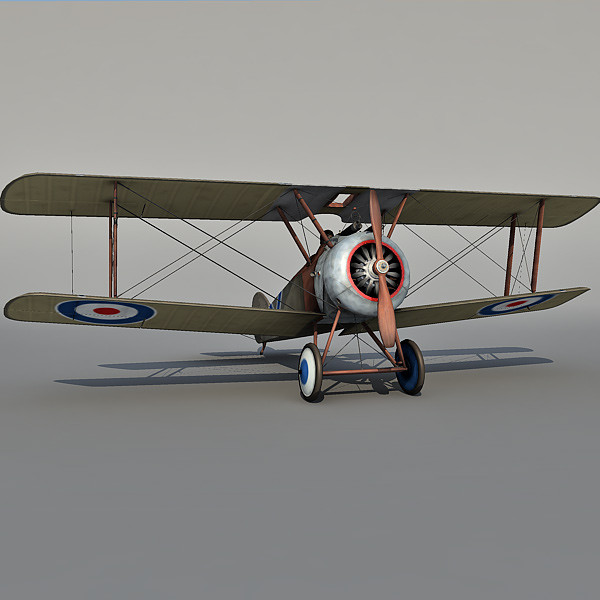 sopwith camel 3d model - Sopwith camel by Eric.Levi