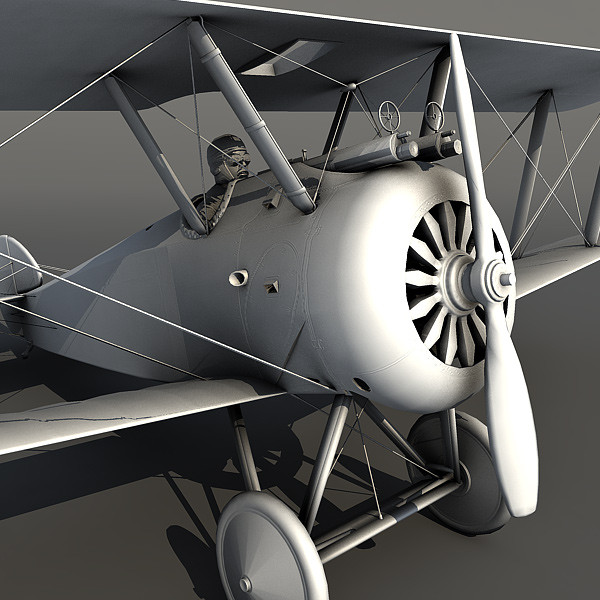 sopwith camel 3d model - Sopwith camel by Eric.Levi
