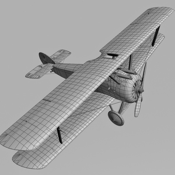 sopwith camel 3d model - Sopwith camel by Eric.Levi