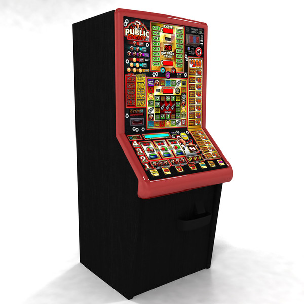 maya slot machine - Slot Machine 03 by 3dsam79