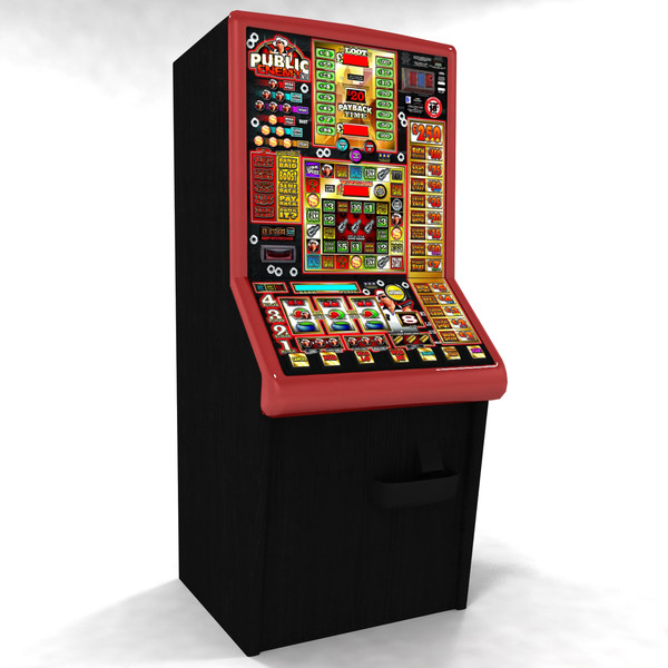 maya slot machine - Slot Machine 03 by 3dsam79