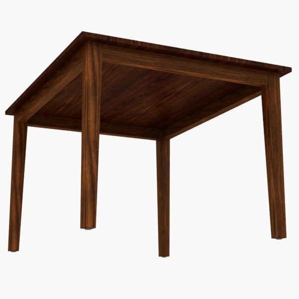 max traditional dinner table - Traditional Dinner Table by Jessup3D