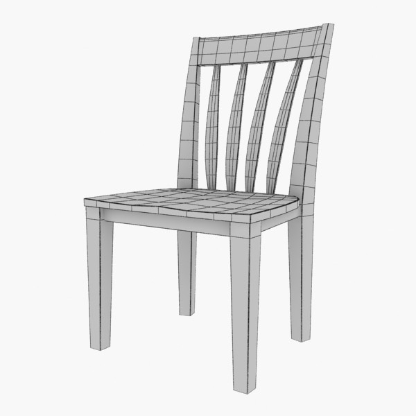 max traditional dinner table - Traditional Dinner Table by Jessup3D