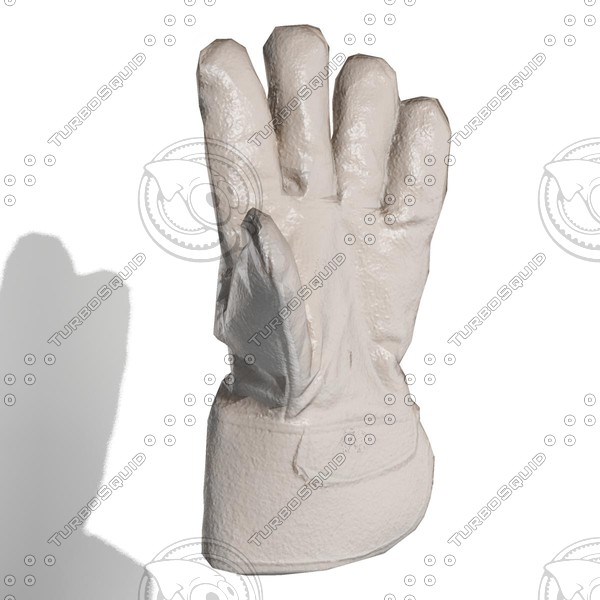 suede glove 3ds - suede glove by edikm1