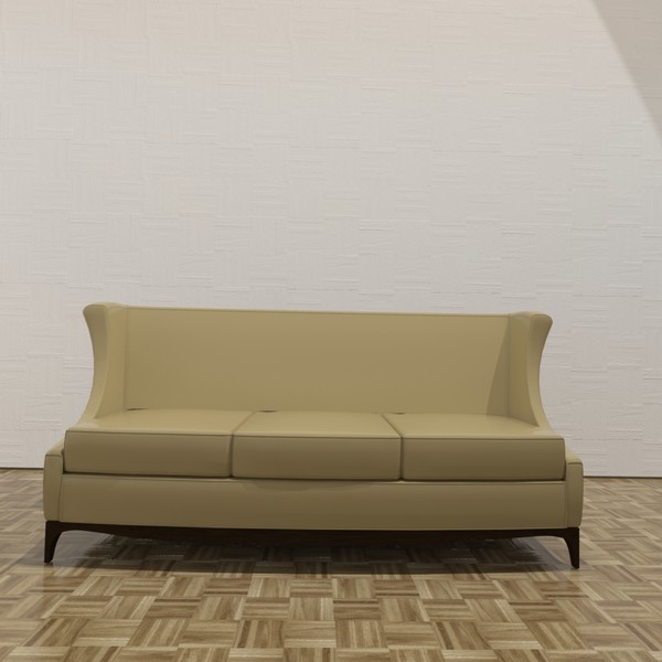 corsica sofa 3d model - Corsica Sofa... by TheToastMaster