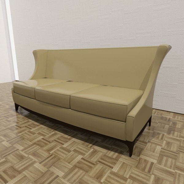 corsica sofa 3d model - Corsica Sofa... by TheToastMaster