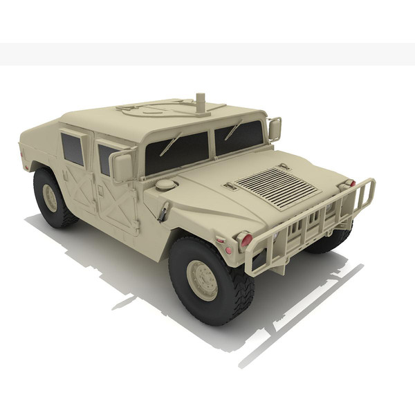 humvee 3d obj - Humvee by virtualciti