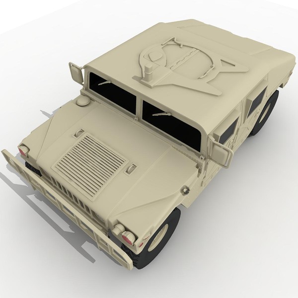 humvee 3d obj - Humvee by virtualciti