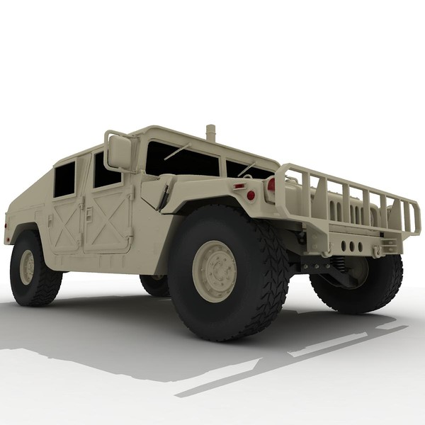humvee 3d obj - Humvee by virtualciti