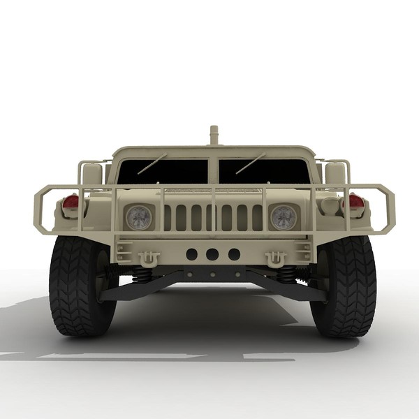 humvee 3d obj - Humvee by virtualciti