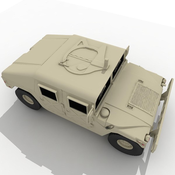 humvee 3d obj - Humvee by virtualciti