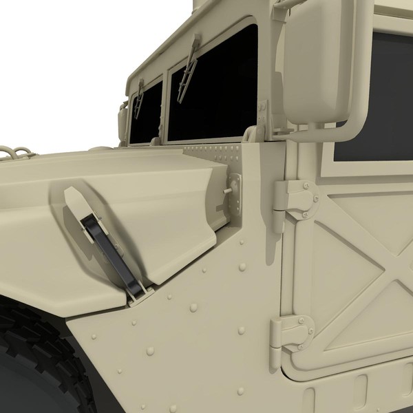 humvee 3d obj - Humvee by virtualciti