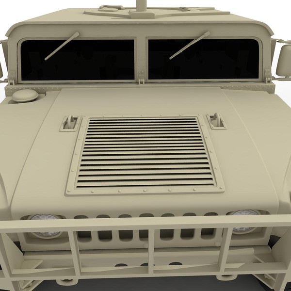 humvee 3d obj - Humvee by virtualciti