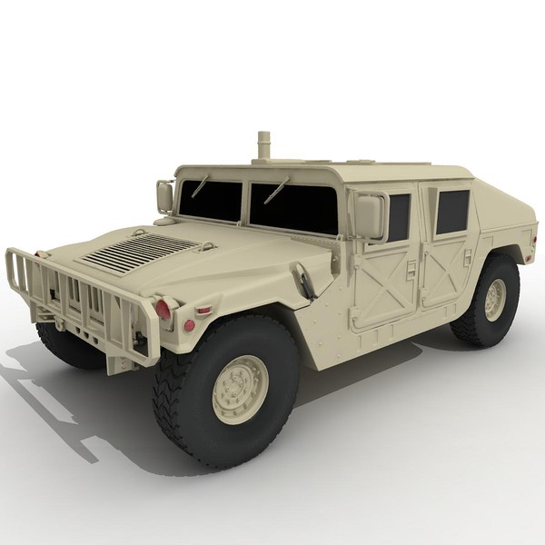 humvee 3d obj - Humvee by virtualciti
