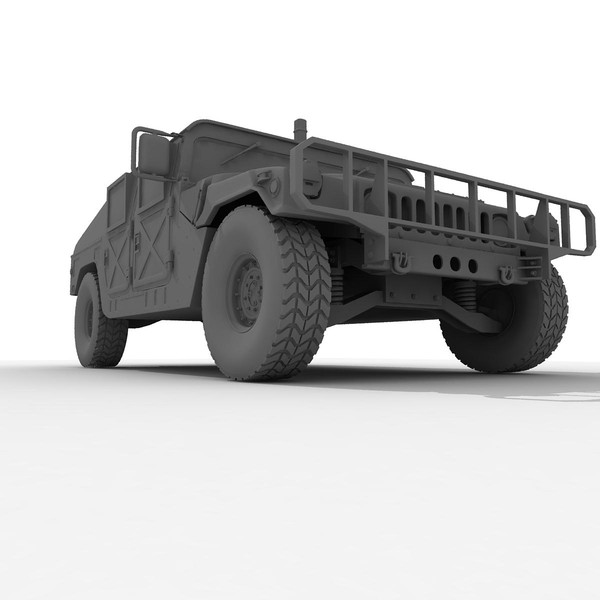 humvee 3d obj - Humvee by virtualciti