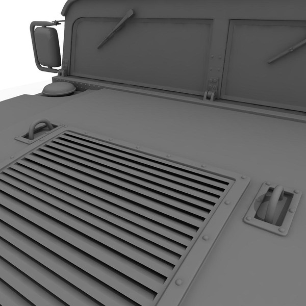 humvee 3d obj - Humvee by virtualciti