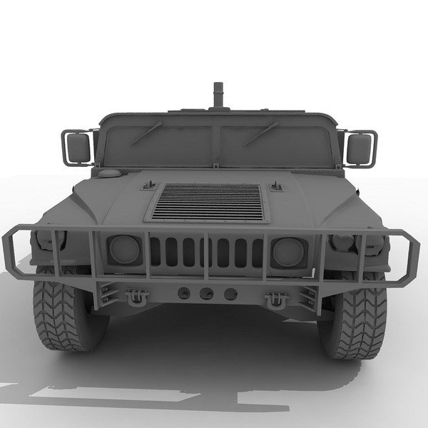 humvee 3d obj - Humvee by virtualciti