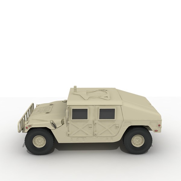 humvee 3d obj - Humvee by virtualciti
