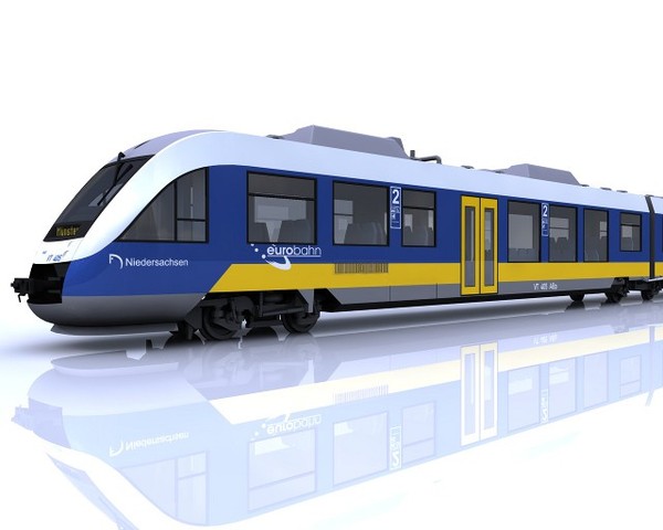 lint passenger eurobahn 3d 3ds - Alstom Lint of Eurobahn by AliceFromLake