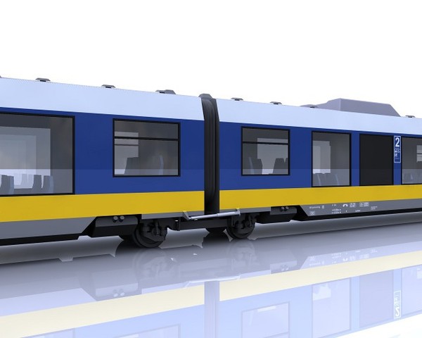 lint passenger eurobahn 3d 3ds - Alstom Lint of Eurobahn by AliceFromLake