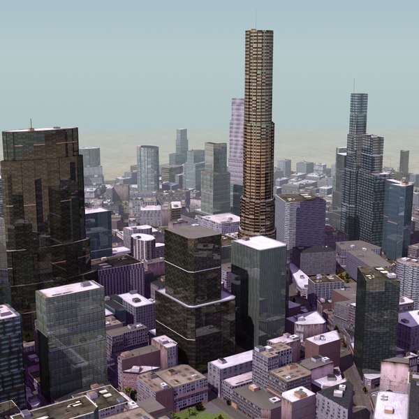 3d parametrically building level model - RT City Starter... by ES3DStudios