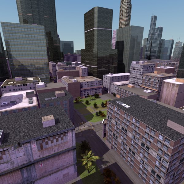 3d parametrically building level model - RT City Starter... by ES3DStudios