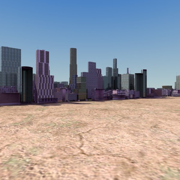 3d parametrically building level model - RT City Starter... by ES3DStudios