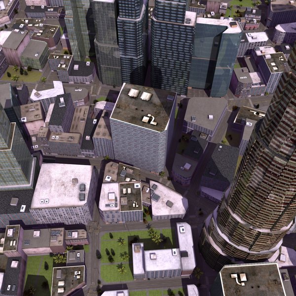 3d parametrically building level model - RT City Starter... by ES3DStudios