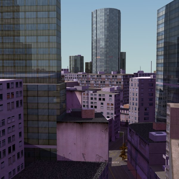 3d parametrically building level model - RT City Starter... by ES3DStudios