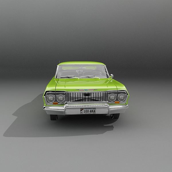 3d model car - Chevrolet Impala 1963 by guillaume_44