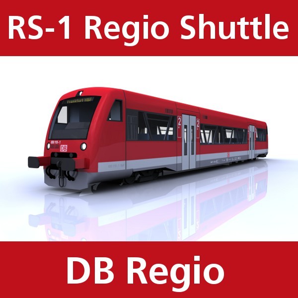 c4d rs-1 regio shuttle db - RS-1 Regio Shuttle - DB by AliceFromLake