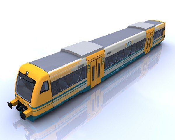 3ds rs-1 regio shuttle passenger train - RS-1 Regio Shuttle - ODEG by AliceFromLake