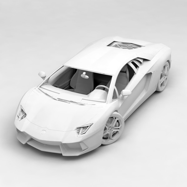 lamborghini aventador lp700 3d 3ds - Lamborghini Aventador LP700-4 by SamJigga