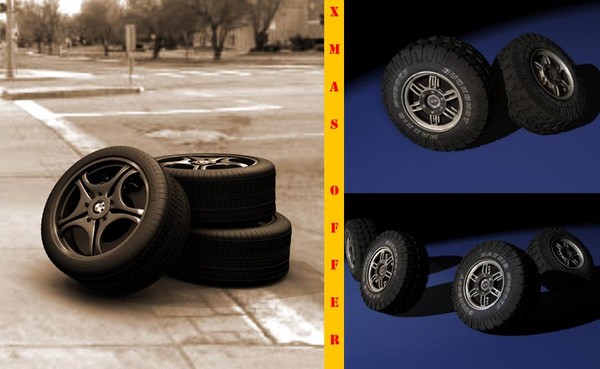 sports tyre 3d ma - Sports Tyre by lekshman