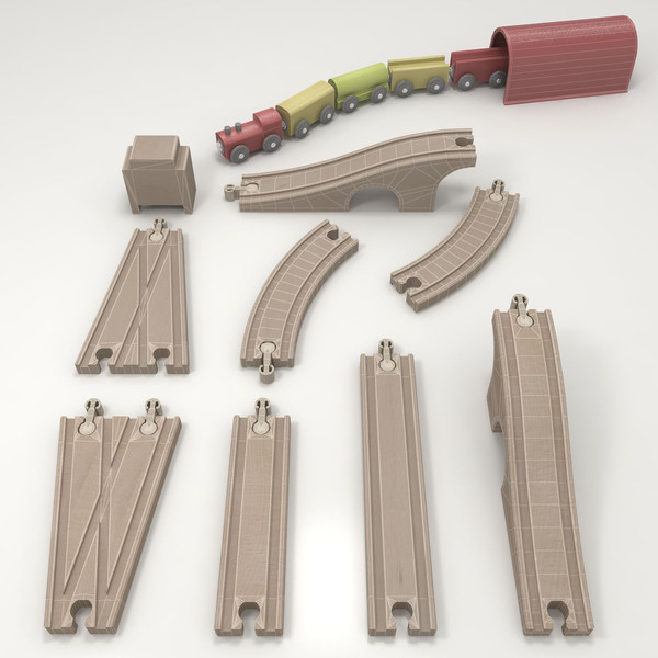3d model ikea railroad road - IKEA Railroad by CrownTail