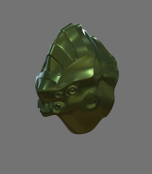 3d human helmet model - Helmet by dentonvanzan