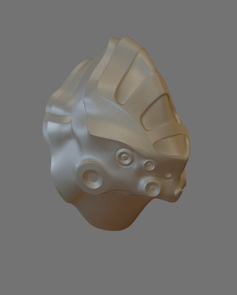 3d human helmet - Helmet by dentonvanzan