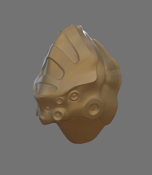 3d human helmet - Helmet by dentonvanzan