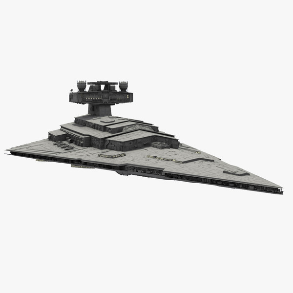 obj star destroyer - Star Destroyer by LChristian