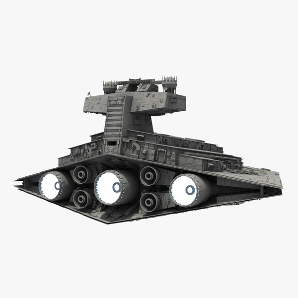 obj star destroyer - Star Destroyer by LChristian