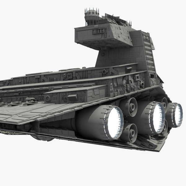 obj star destroyer - Star Destroyer by LChristian