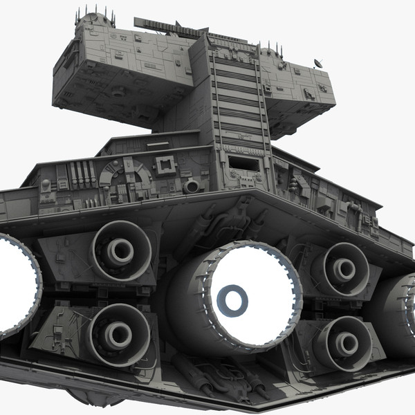 obj star destroyer - Star Destroyer by LChristian