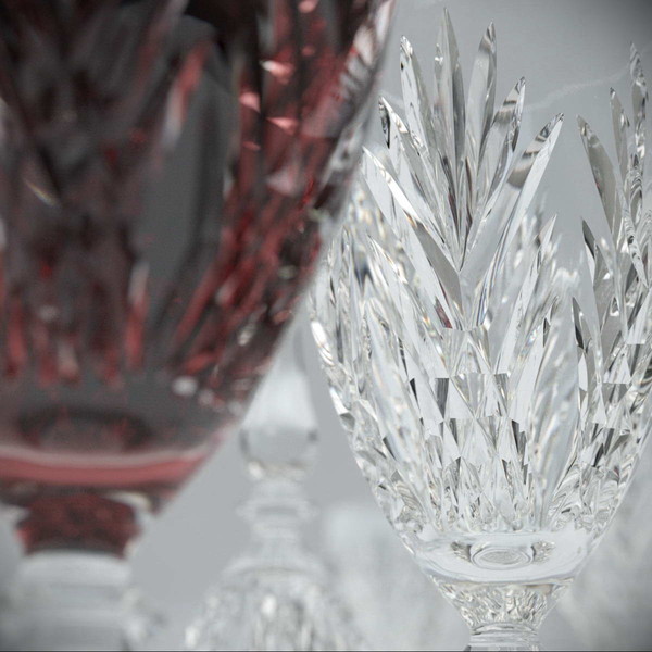 3d cut glass wine model - Wine Glass (Style B) by Gravistar