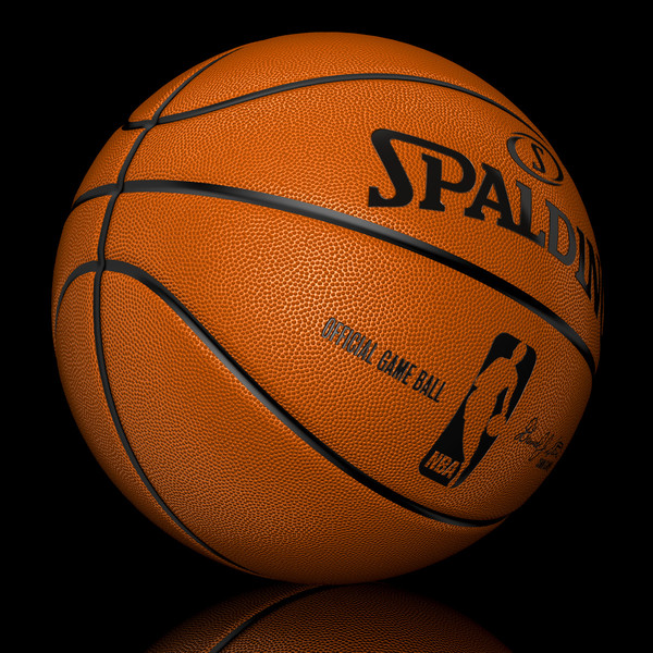 basketball ball 3d model - Basketball Spalding by bubble3D